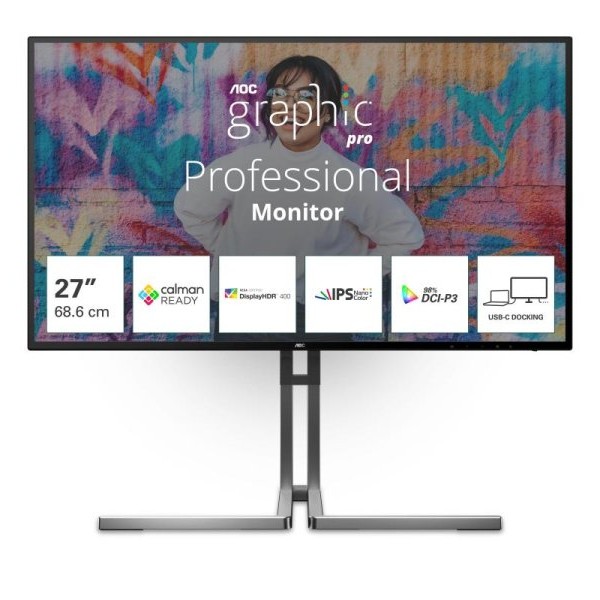 AOC U27U3CV IPS 4K UHD USB-C