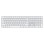 APPLE Magic Keyboard (2024) w Touch ID and Numeric Keypad International English White Keys (mxk73z/a)