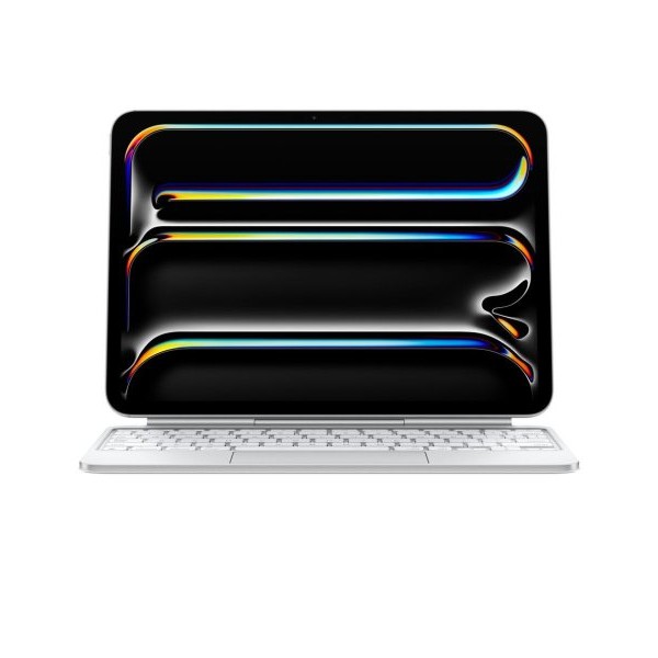 APPLE Magic Keyboard for iPad Pro 11-inch (M4) - Croatian - White (mwr03cr/a)