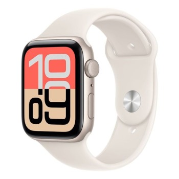 APPLE Watch SE 3 GPS 44mm Starlight Aluminium Case with Starlight Sport Band - M/L (mehj4rk/a)