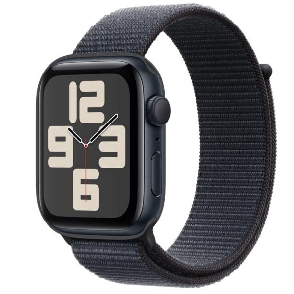 APPLE Watch SE2 v3 GPS 44mm Midnight Alu Case with Ink Sport Loop (mxep3qv/a)