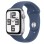 APPLE Watch SE2 v3 GPS 44mm Silver Alu Case with Denim Sport Band - M/L (mxer3qv/a)