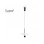 ARIA 19 VISILICA LED 12W 3000K CRNA