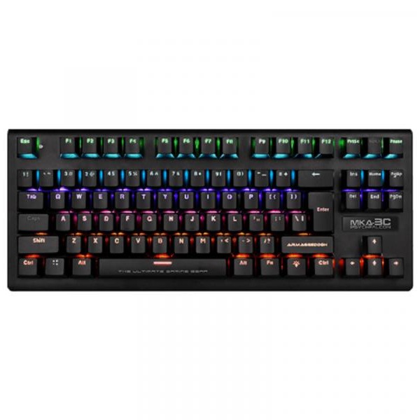 ARMAGGEDDON Gejmerska tastatura MKA-3C PsychFalcon US (Crna)
