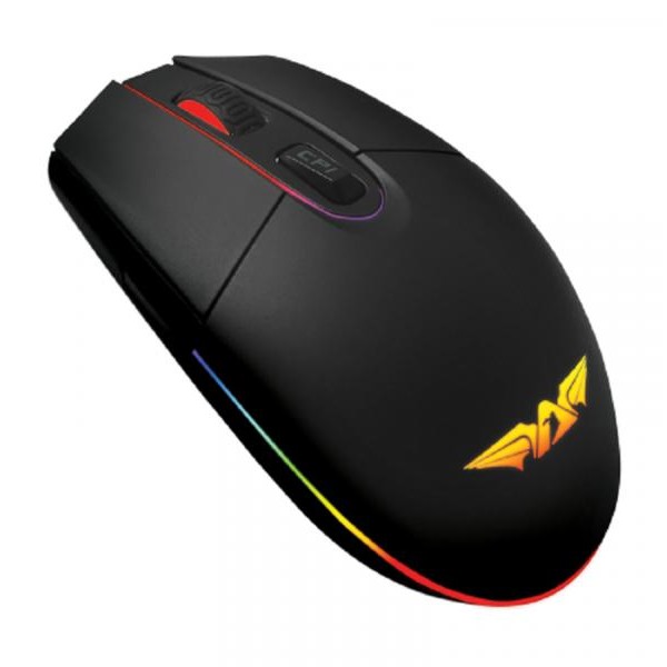 ARMAGGEDDON Raven III Stealth Gaming miš USB optički