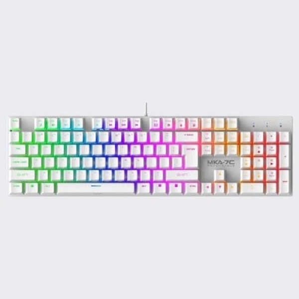 ARMAGGEDDON Tastatura MKA-7C (2024) White Linear