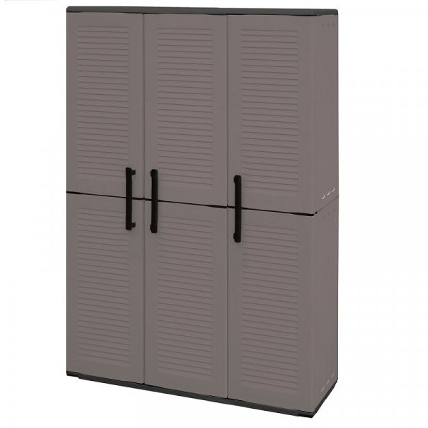 Artplast E101 plastični orman tamnosivi 163x102x37cm