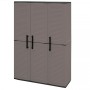 Artplast E101 plastični orman tamnosivi 163x102x37cm