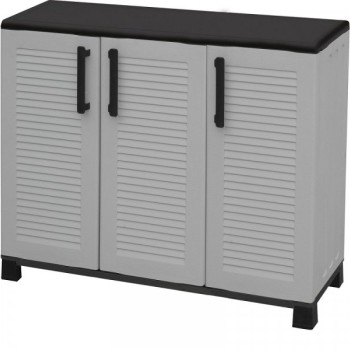 Artplast F100 B plastični orman sivi 90x102x37 cm
