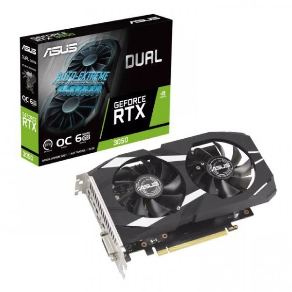 ASUS NVidia GeForce RTX 3050 6GB 128bit DUAL-RTX3050-O6G grafička karta