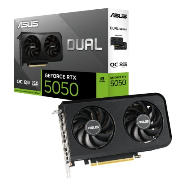 ASUS NVidia GeForce RTX 5050 8GB 128bit DUAL-RTX5050-O8G