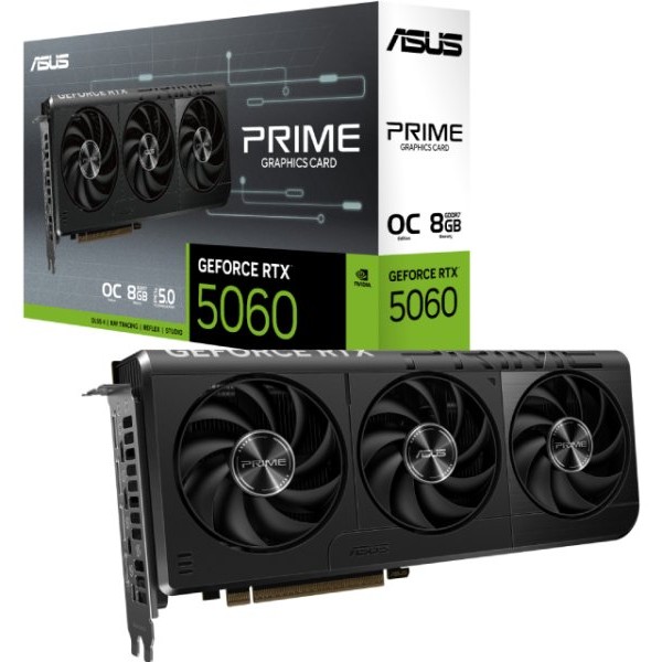ASUS NVidia GeForce RTX 5060 8GB PRIME-RTX5060-O8G