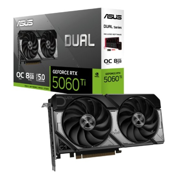 ASUS NVidia GeForce RTX 5060 Ti 8GB 128bit DUAL-RTX5060TI-O8G grafička karta