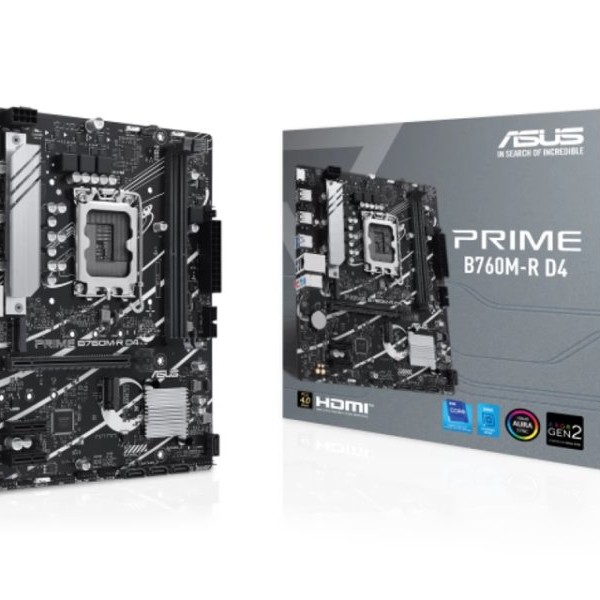 ASUS PRIME B760M-R D4 matična ploča