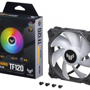 ASUS TUF GAMING TF120 ARGB Black ventilator