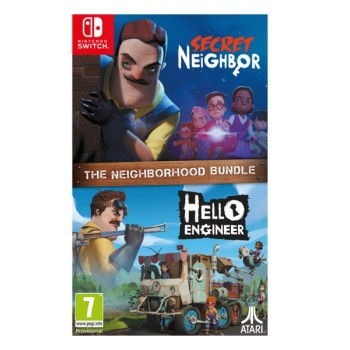 Atari Switch, Secret Neighbor + Hello Engineer - The Neighborhood Bundle