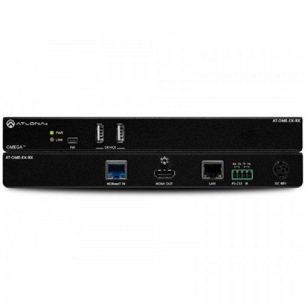 ATLONA Omega 4K/UHD HDMI prijemnikAV signala sa USB,PoE,IR,RS232 AT-OME-EX-RX