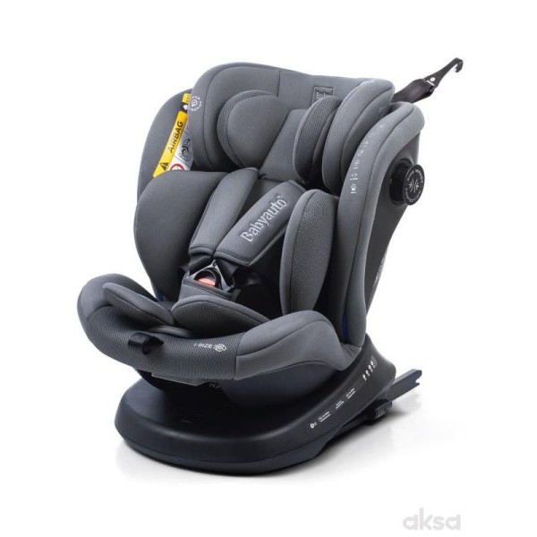 BABY AUTO Auto sedište A-S Valora (40-150 CM) I-Size, Grey