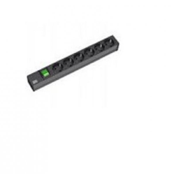 BACHMANN PDU Basic ALU 19''1U,6xšuko sa prekidačem,16A, kabl 2m 800.2080