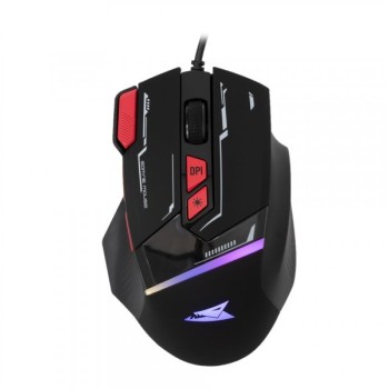 BARACUDA BGM 041 MANTA Gejmerski miš Crni