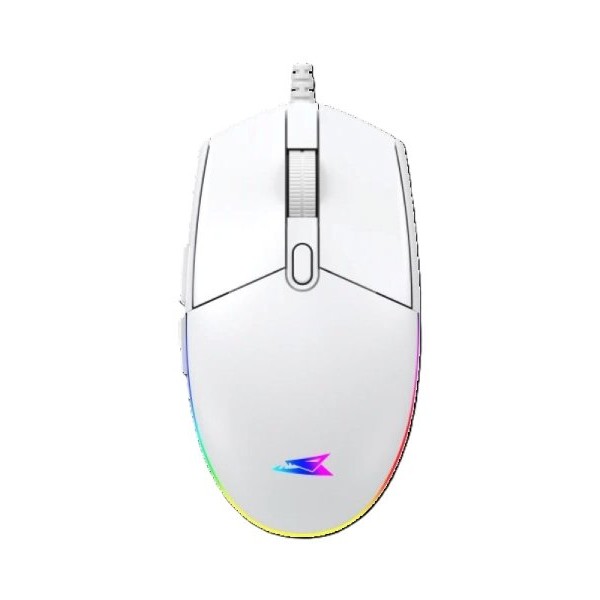 BARACUDA CRAB 3600DPI/6D/Optički/RGB/Bela