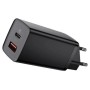 Baseus Baseus GaN2Lite punjač 65W Type C/Usb A crna