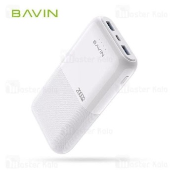 Bavin Power Bank 20000mAh, bela