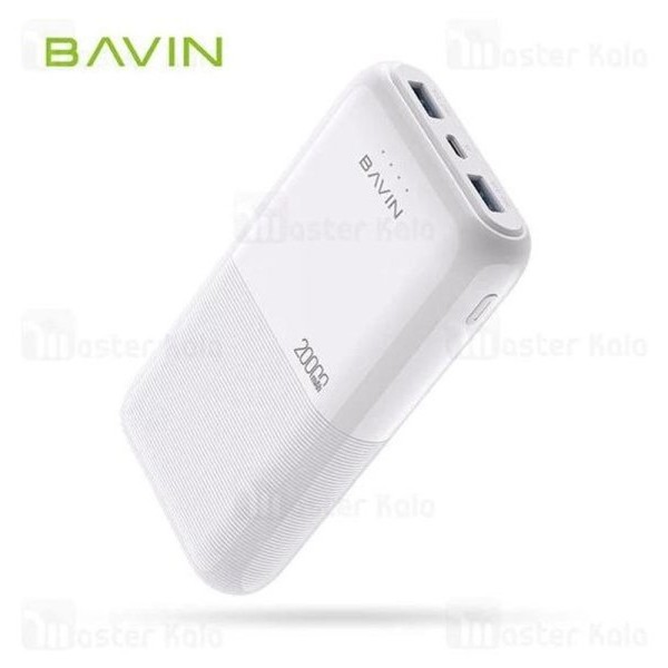 Bavin Power Bank 20000mAh, bela
