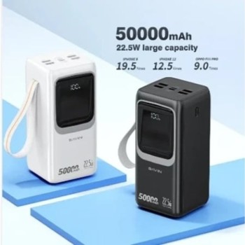 Bavin Power bank 50000mAh 5W PD20W, bela
