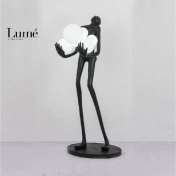 BBLINK Belore 43 Podna lampa crna