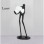 BBLINK Belore 43 Podna lampa crna