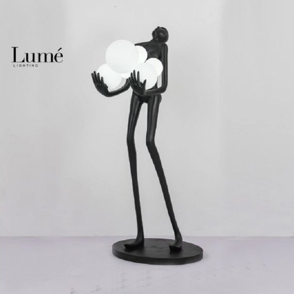 BBLINK Belore 43 Podna lampa crna
