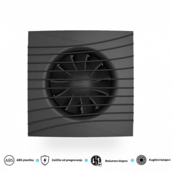 BBLINK Era ventilator F100 silent 4C crni