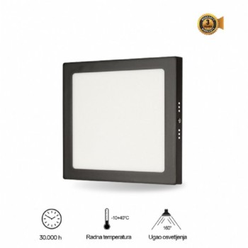 BBLINK LED panel N/Z KNS5-18W 6500K crni