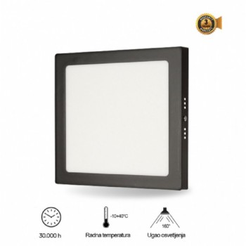 BBLINK LED panel N/Z KNS5-24W 6500K crni