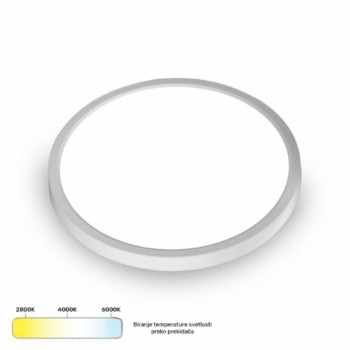 BBLINK LED Plafonjera LV 18W 2800K/4000K/6000K Bela