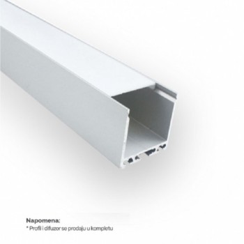 BBLINK LED PROFIL LL-ALP018-R KOMPLET