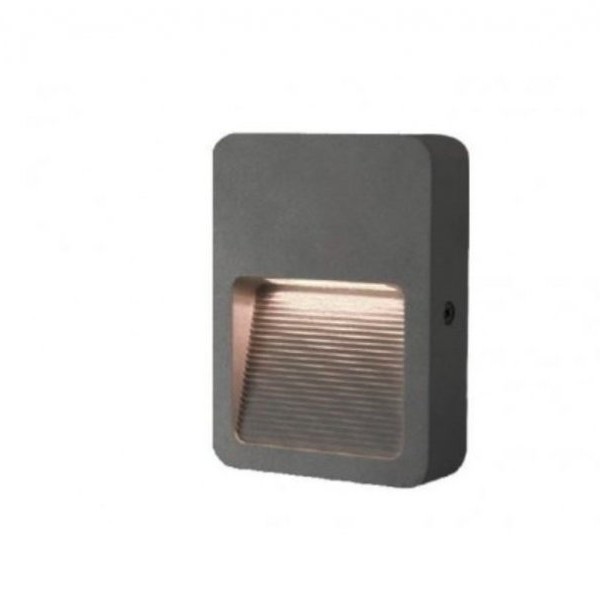 BBLINK LED SVETILJKA 1321 SIVA SPOLJNA ZIDNA IP65