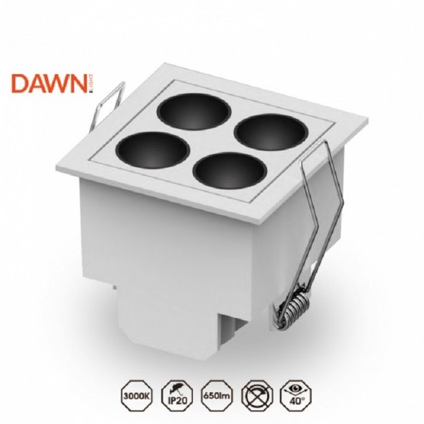 BBLINK LED Svetiljka FGL04 11W 3000K 40° Bela