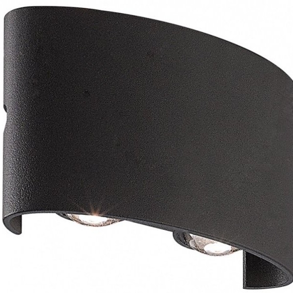 BBLINK LED SVETILJKA JM-020 ZIDNA CRNA 4W 4000K IP54