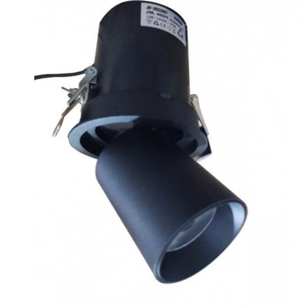 BBLINK LED SVETILJKA JM-4601 U/Z PLAFONSKA CRNA 12W 3000K 24° DIM.