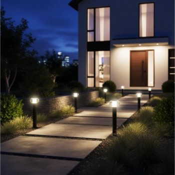 BBLINK Stubna lampa 1xGU10 IP65 crna