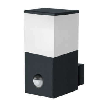 BBLINK Svetiljka  JM-4606 zidna senzor 1*E27 IP65 ANTRACIT