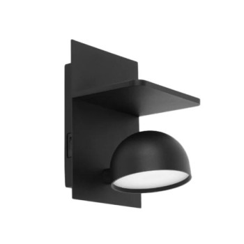 BBLINK Zidna lampa 7W 3000K crna dimabilna