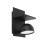 BBLINK Zidna lampa 7W 3000K crna dimabilna
