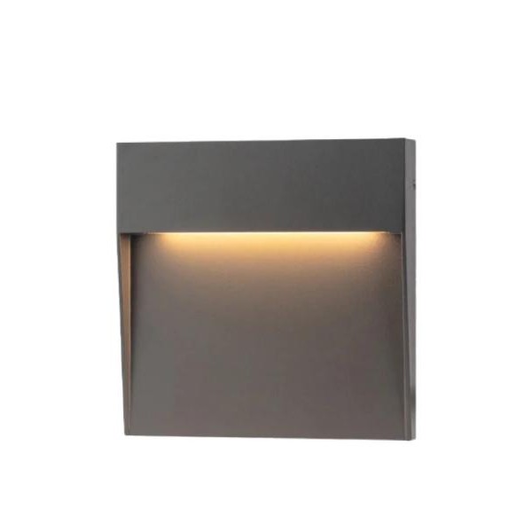 BBLINK Zidna LED lampa 3W 3000K IP65 antracit