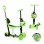 BBO BBO TROTINET (S979C) 5u1 GIGA - GREEN