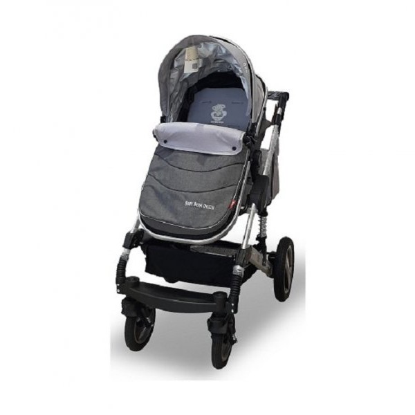 BBO KOLICA ZA BEBE GS-T106 MATRIX - SIVA