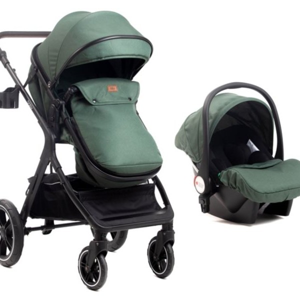 BBO KOLICA ZA BEBE (X1) DORY SET - GREEN