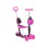 BBO Trotinet (S979C) 5u1 Giga Pink